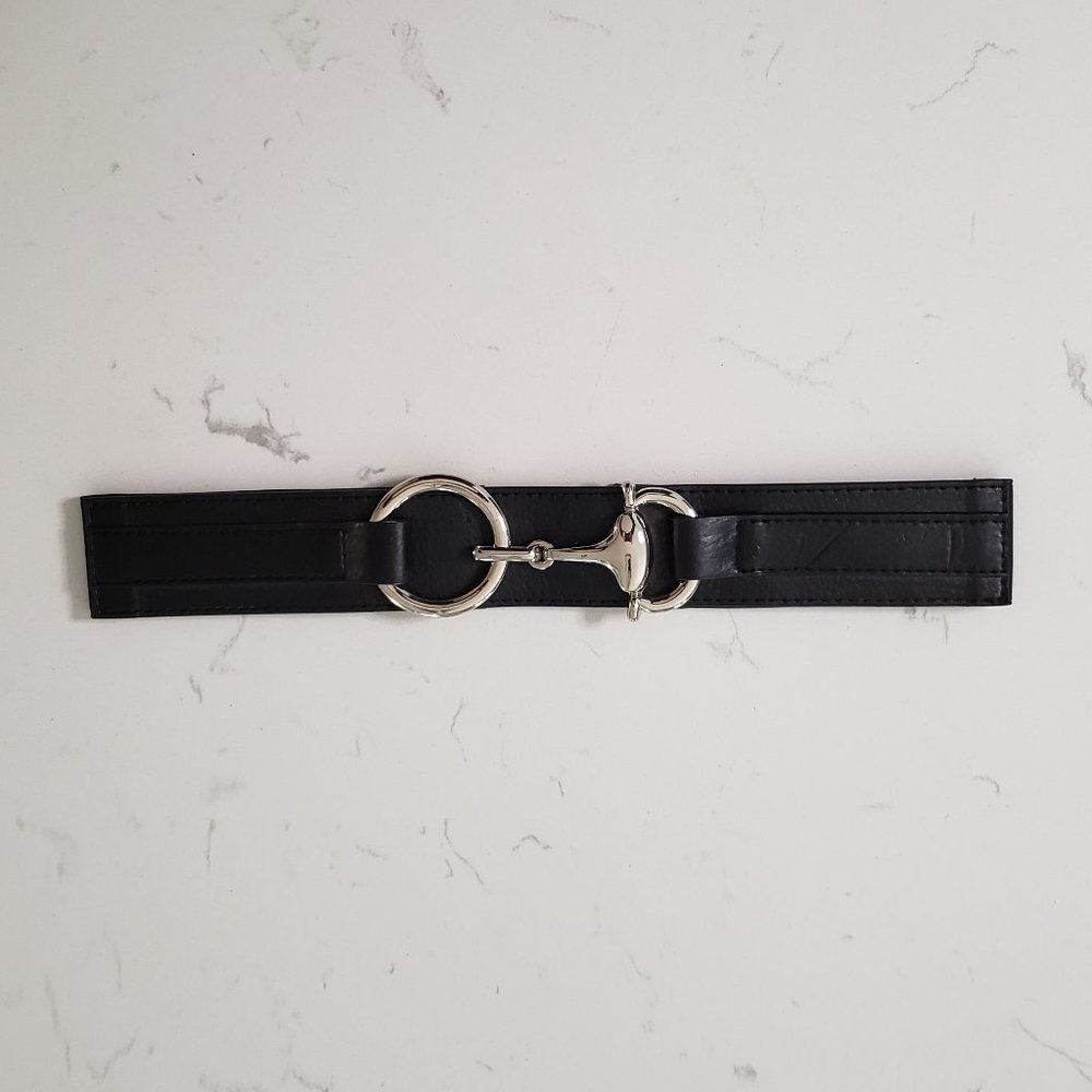 WHBM Black Waist Belt